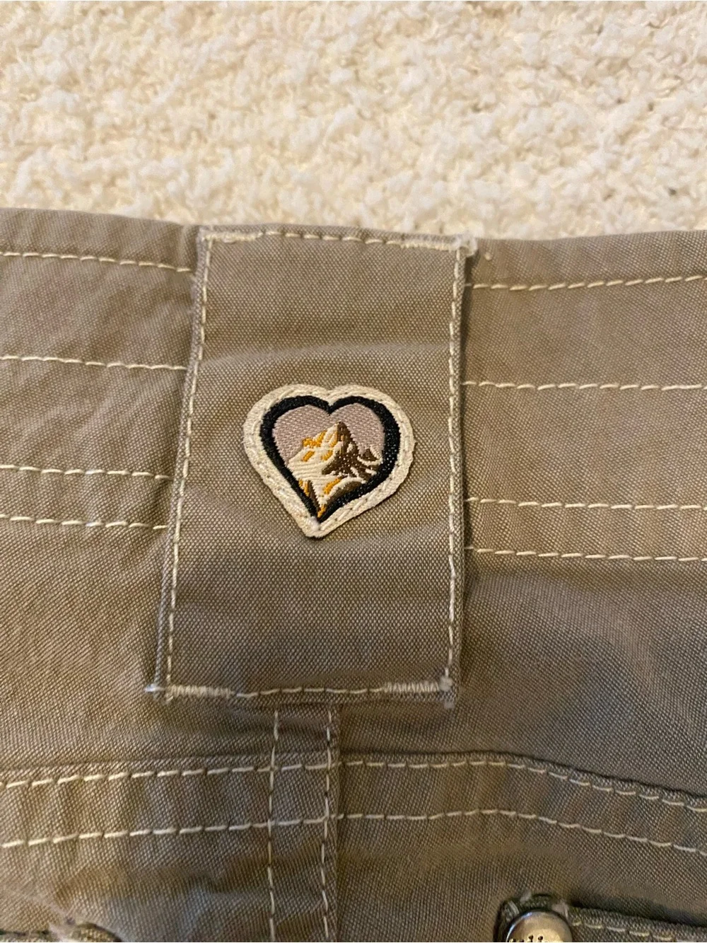 Kuhl Women's Lightweight Hiking Cargo Pants, Size 4 Regular, Olive Green
